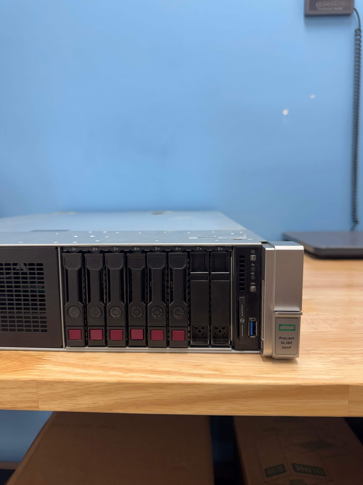HP ProLiant DL380 Gen9 HSTNS-2145 Server 6x 300GB SAS 16GB RAM Used