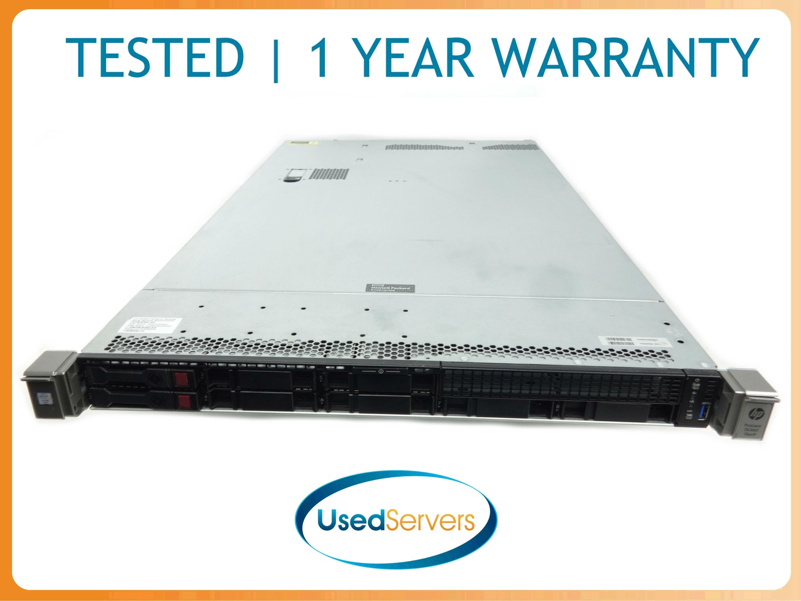 Proliant DL360 G9 8SFF 2x E5-2650v4 2.2GHZ=24Cores 64GB 2133 2x HD Tray P440AR