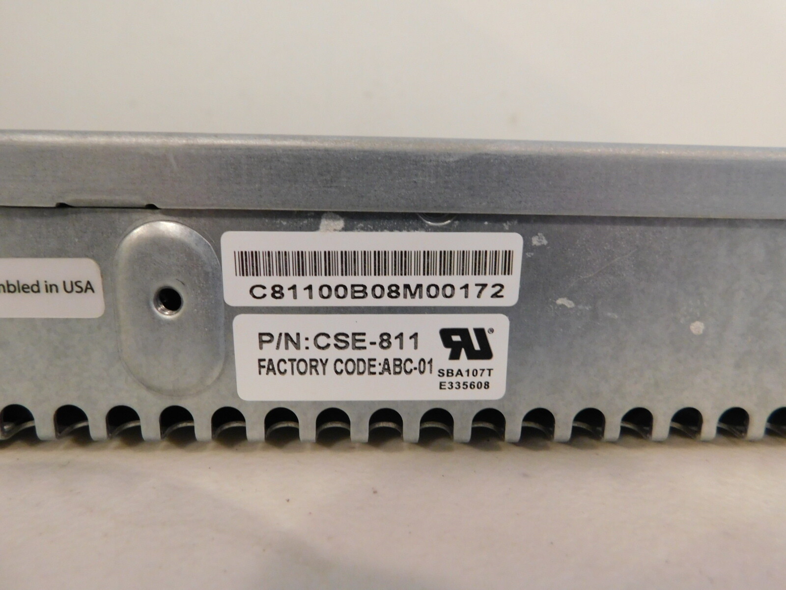 Supermicro CSE-811 X9SCL Server Xeon E31220 3.1GHz 4-Cores 4GB – No HD