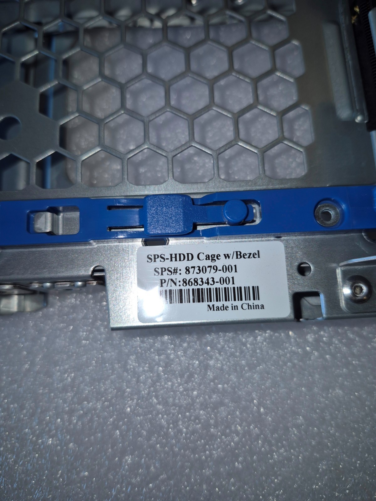 873079-001 868343-001 HPE Synergy 480 Gen10 2-Drive Cage Assembly w/ Backplane