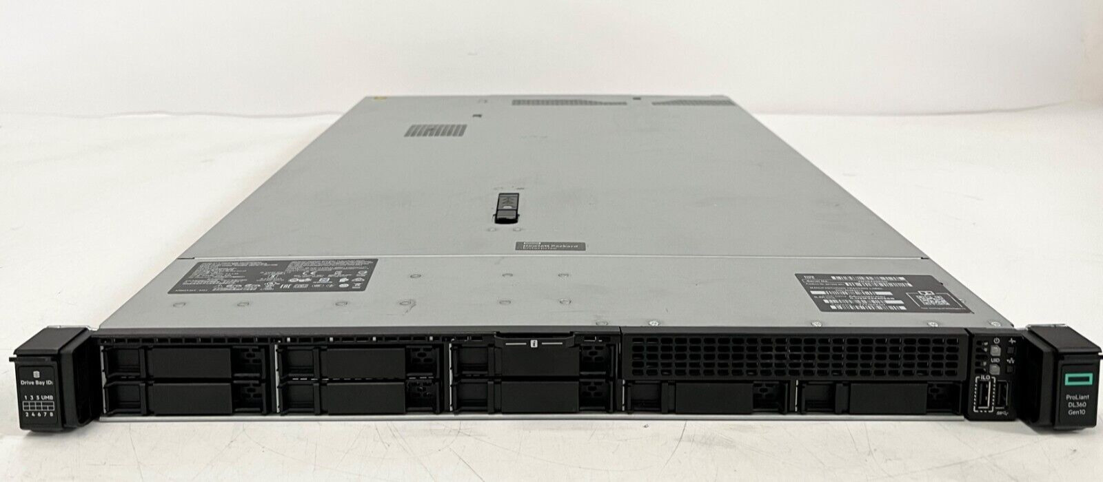 HPE DL360 Gen10 2x Heatsink 7x Fan 0GB S100i SR/ZM 0PSU 8SFF 1U CTO Rack Server
