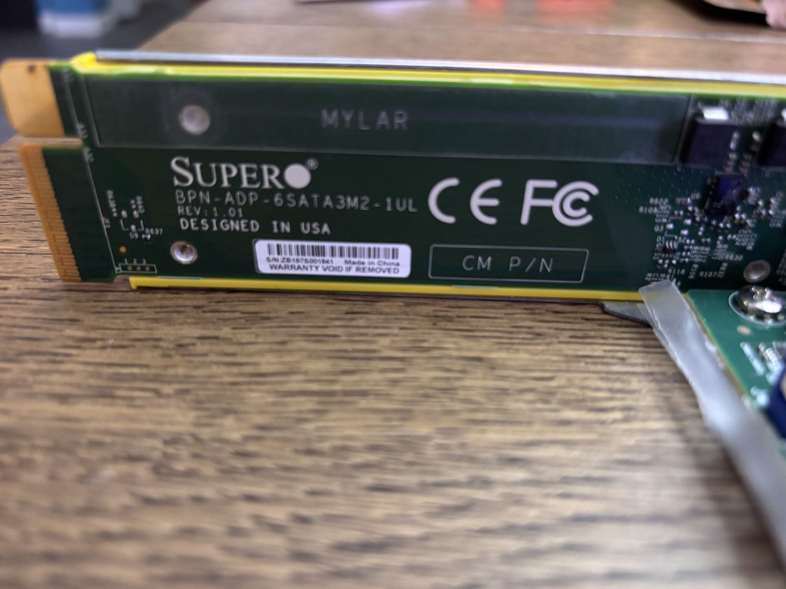Supermicro x11DPT-L compute node with M.2 Riser, No Heatsink, No RAM, No CPU