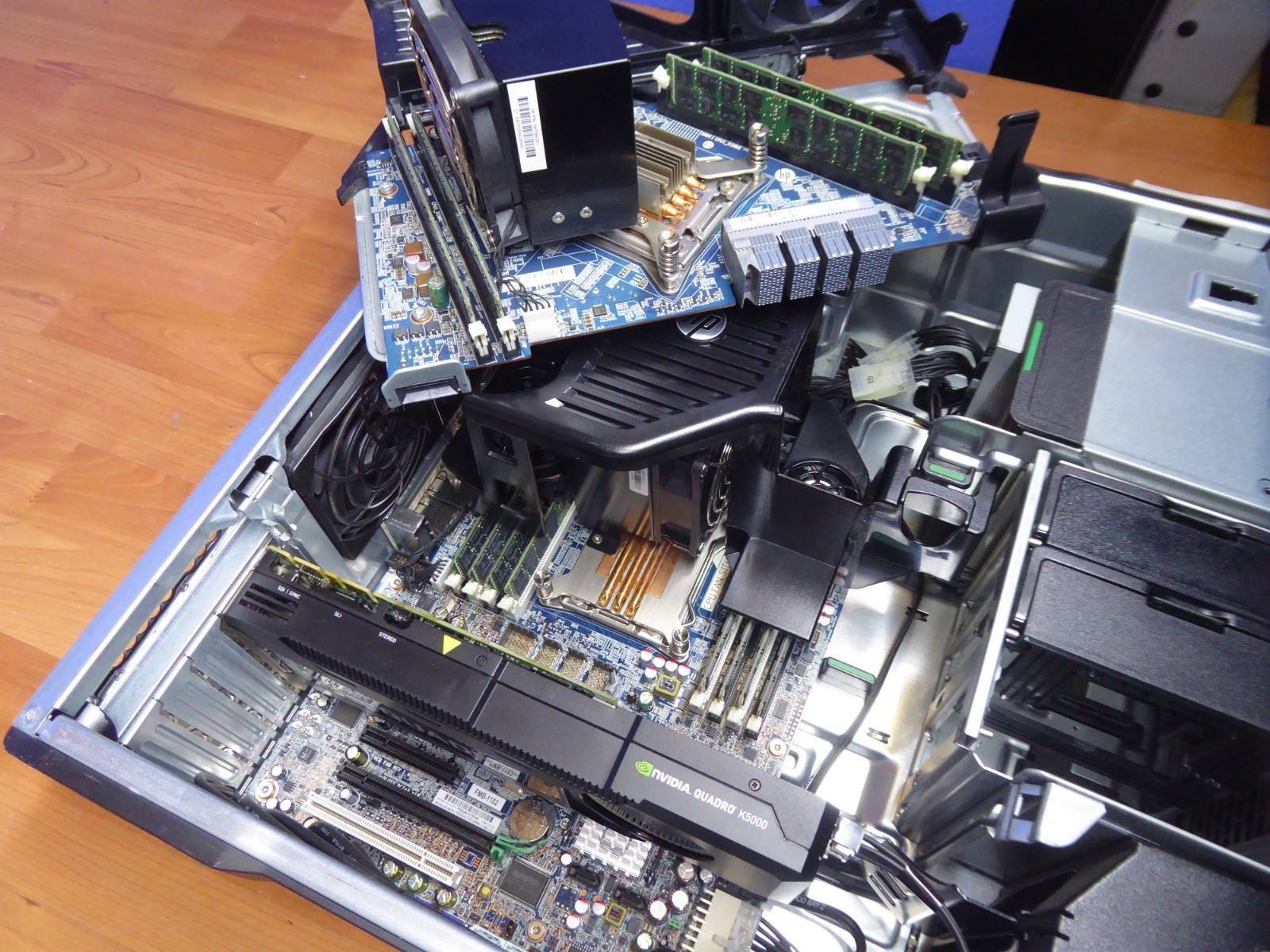 HP Z620 WORKSTATION SERVER DUAL XEON E5-2640 v2 2.0GHz 96GB K5000 4GB FREE SHIP