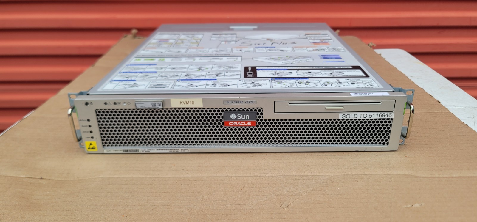 Sun Oracle NETRA X4270 Server