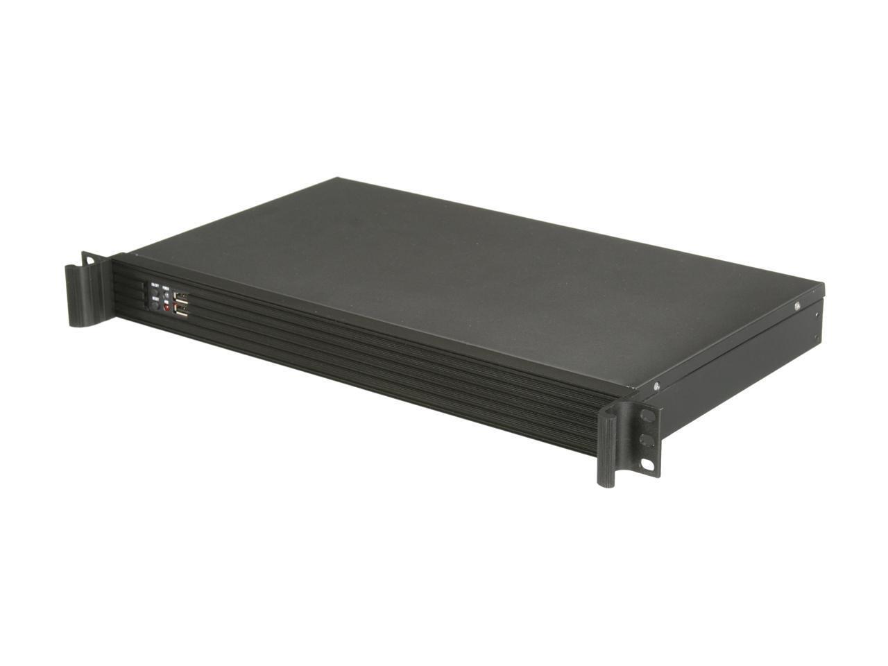 iStarUSA D118ITX-30 1U Rackmount 11″ Compact Server Chassis