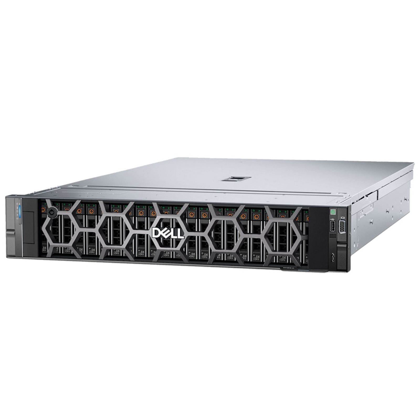Dell R7625 PowerEdge Server 8x NVMe With 2x AMD EPYC 9124 CPU , 64GB RAM