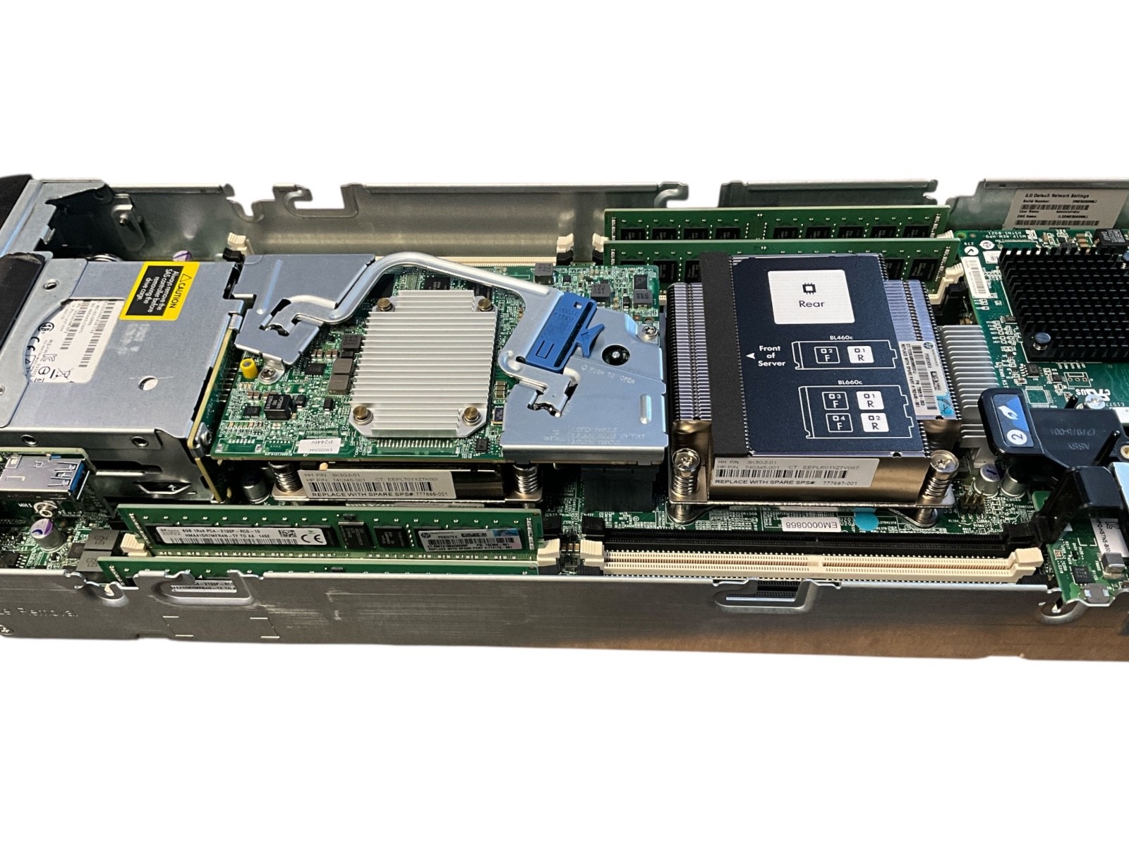 HP ProLiant BL460c Gen9 Blade Server 727021-B21 Dual Xeon DDR4 iLO 4