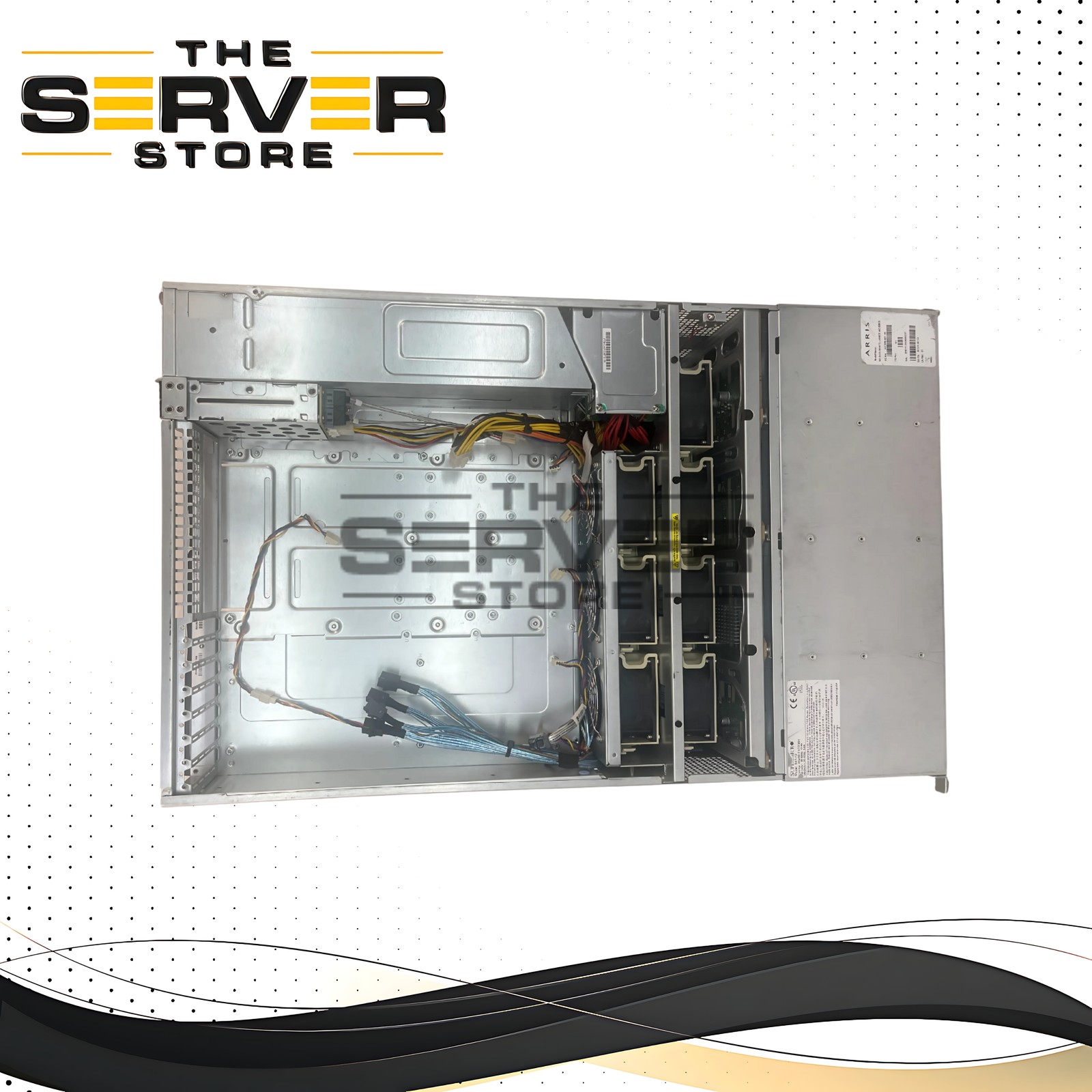 SuperMicro 4U CSE 847 36 Bay LFF Barebone 2x 1280W W/ 2x 2.5 Rear Drives w/Tray