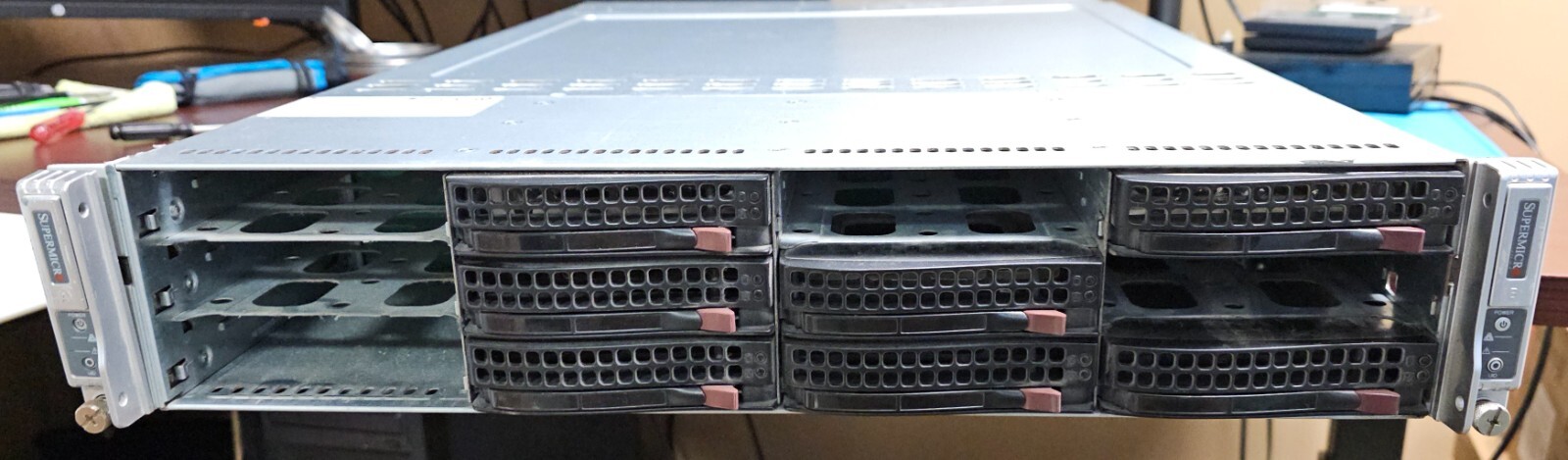 Supermicro SuperServer 6026TT-HDTRF 2x Intel Xeon X5650 2.67GHz 48GB RAM NO HDD