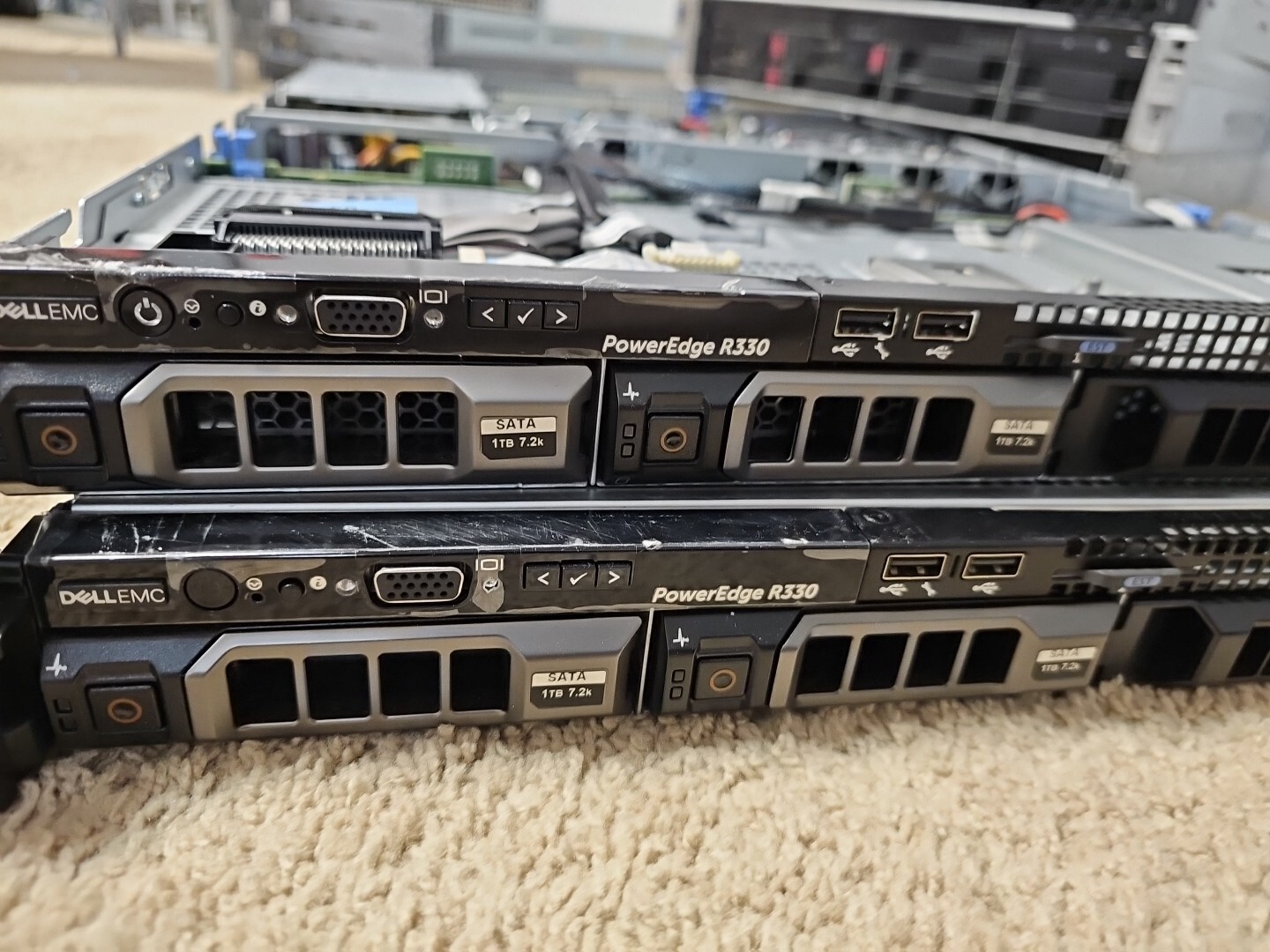DELL POWEREDGE R330 Intel Xeon E3-1220 v5 3.00GHz 2TB Of HARD DRIVE 16GB RAM