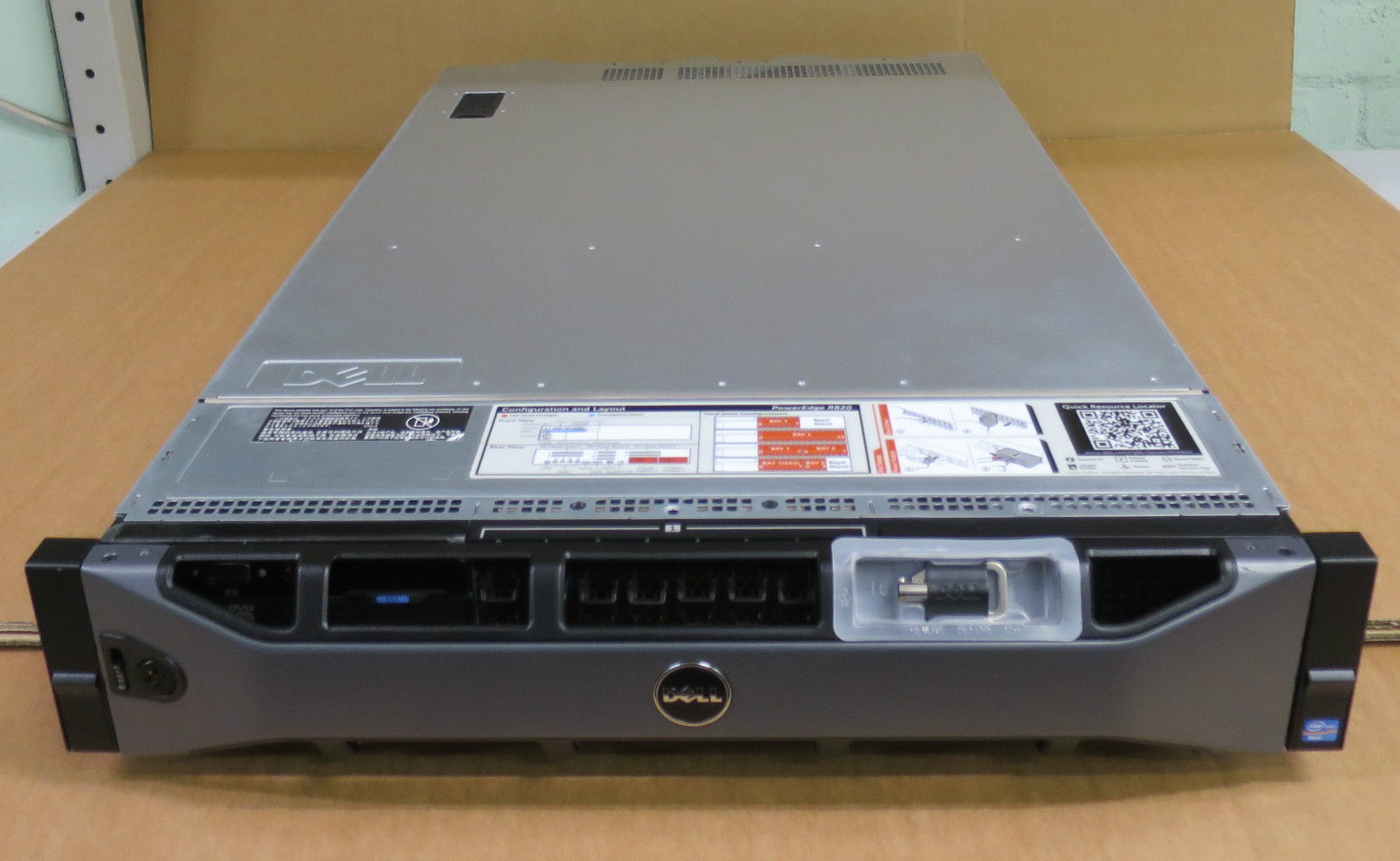 Dell PowerEdge R820 4 x XEON E5-4603 192GB RAM 2u 16 Core Rack Mount Server