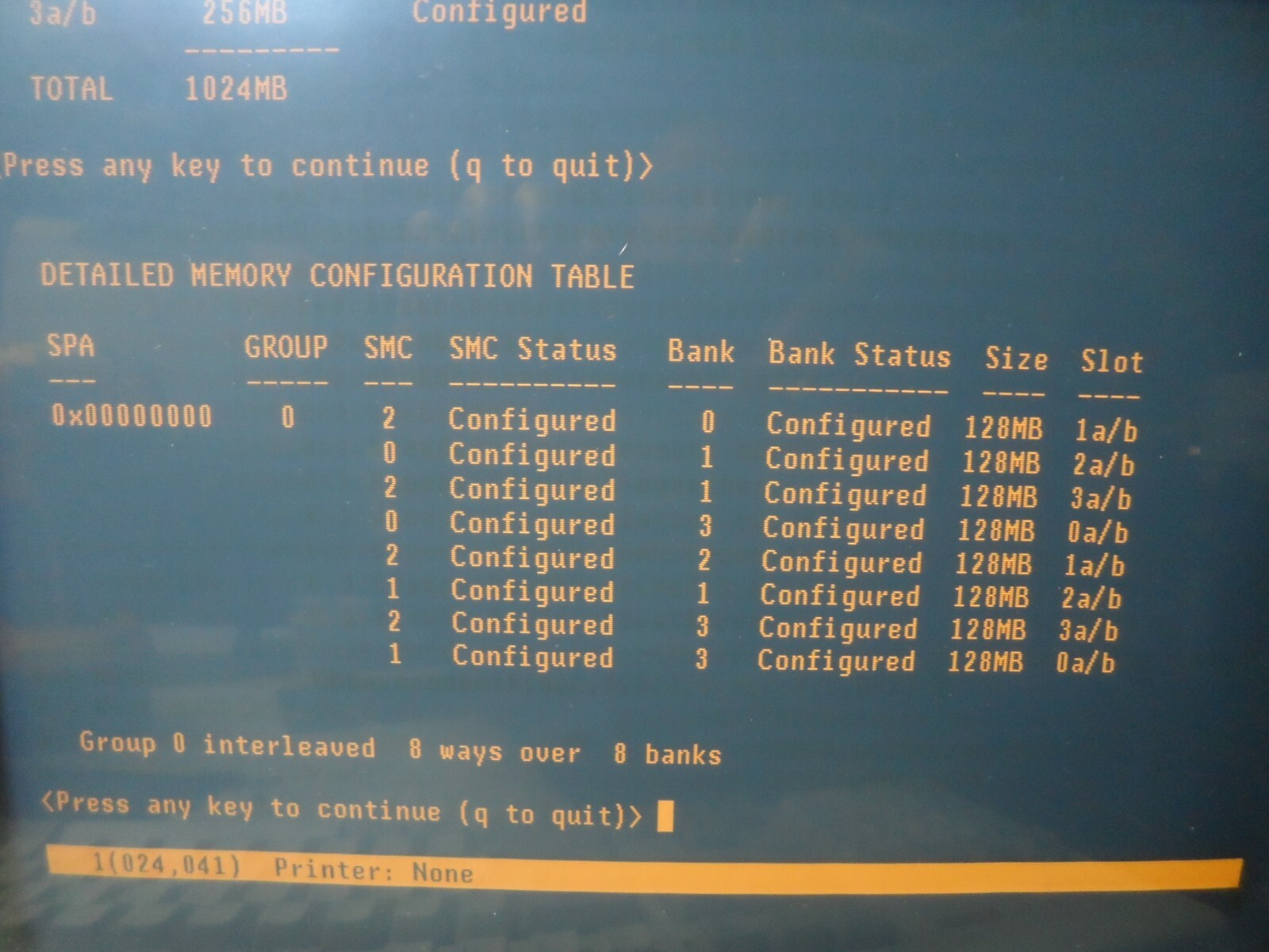 HP VISUALIZE A4988A A4125A C360 Workstation 367MHz 1GB Mem A4553A FX4 Sold AS-IS