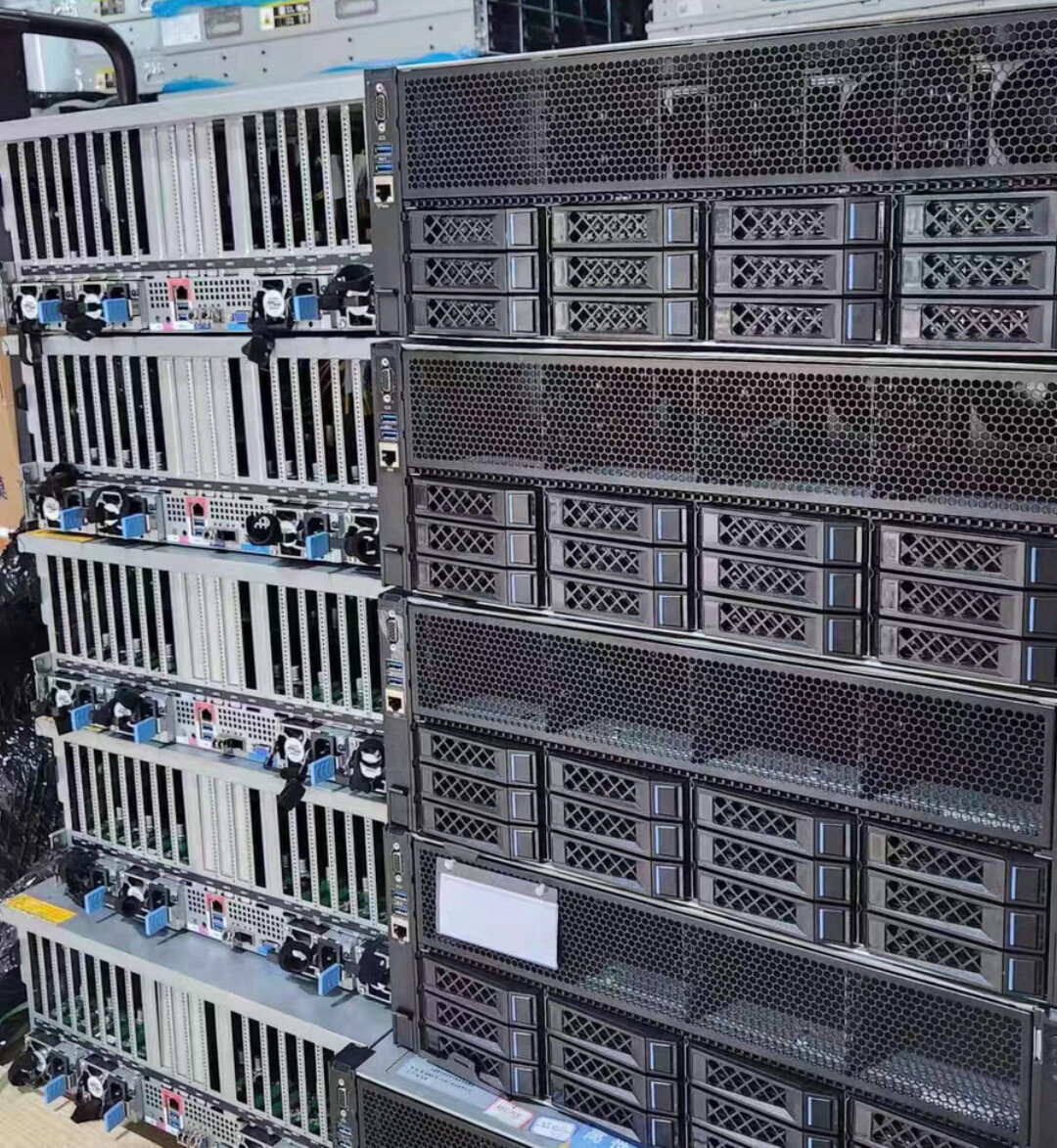 Inspur NF5468 M5 12X3.5″ 8GPU Server 4xPSU 2X Gold 6148 CPU 20Core 256G RAM