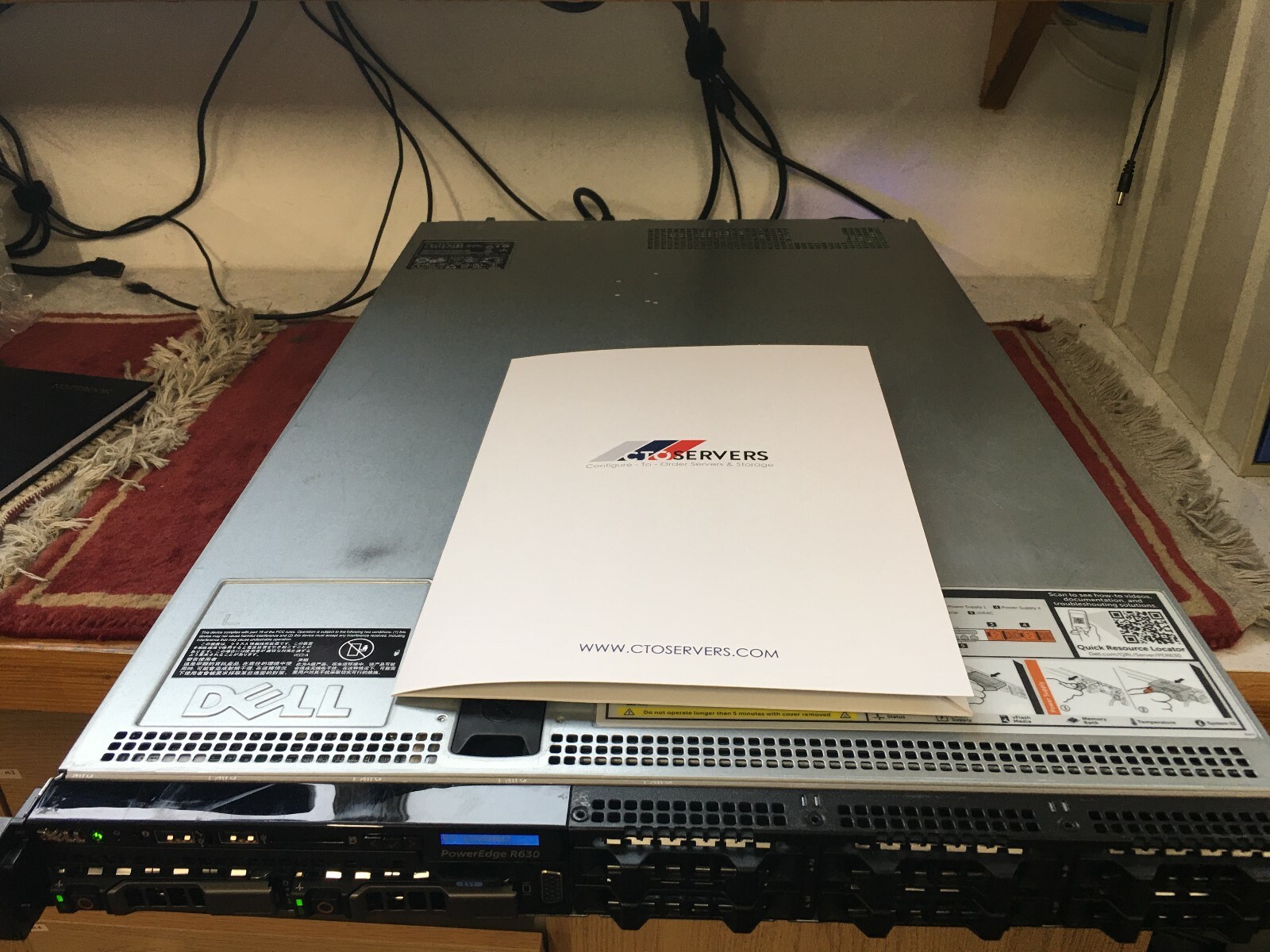 DELL PowerEdge R630 2x 14-Core E5-2660v4 64GB 3.6TB SAS ESXi Proxmox Server 2025