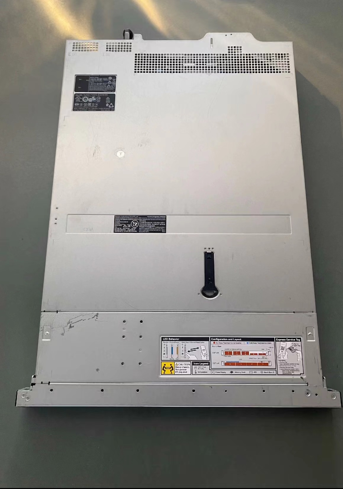DELL R450 1U 8×2.5 server，2x Xeon silver 4310 CPU 8x 32GB DDR4 3200MHz RAM H755