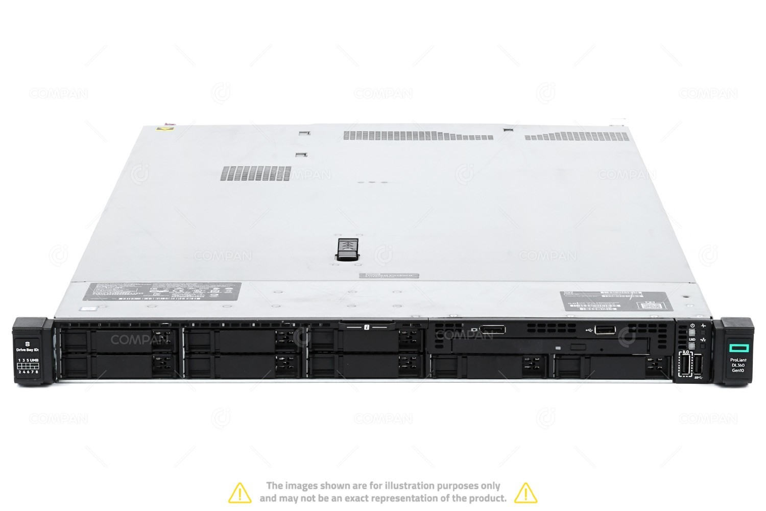 HPE DL360 G10 8SFF 2x Xeon Gold 6128 128GB RAM 2x 480GB SSD 4x 1.2TB SAS Rails