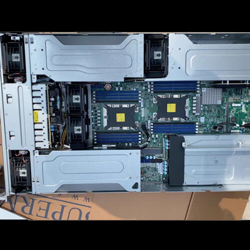 Supermicro SYS-2029GP-TR 6XGPU Server +2X Intel 6148 CPU/8X DDR4 32G 2400MHz/CTO