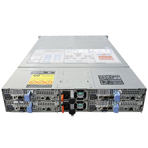 Dell C6420 4Node 24×2.5(8xNVME) Server/8X Gold 6152 22C/32X32G 2666MHZ RAM