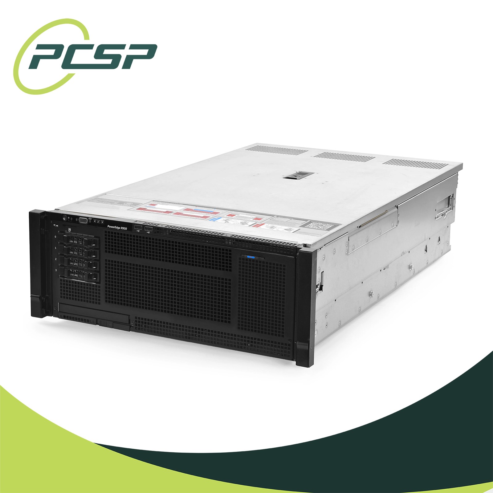 Dell R930 4B SFF 4U Server 4x E7-8880 v3 72 Cores 192GB RAM H330 4x 1.2TB SAS