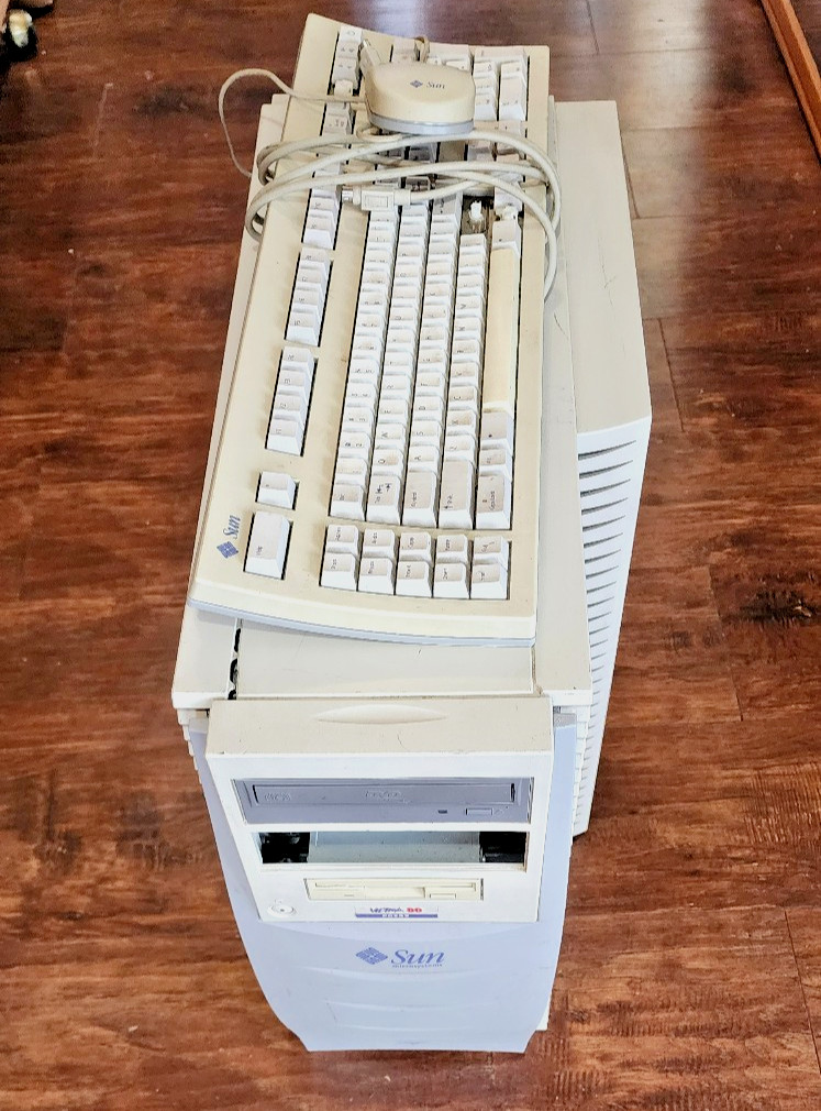 Sun Ultra 80 Workstation 4x 450MHz CPU, 4GB Memory, two HDD,KB Mouse TESTED!
