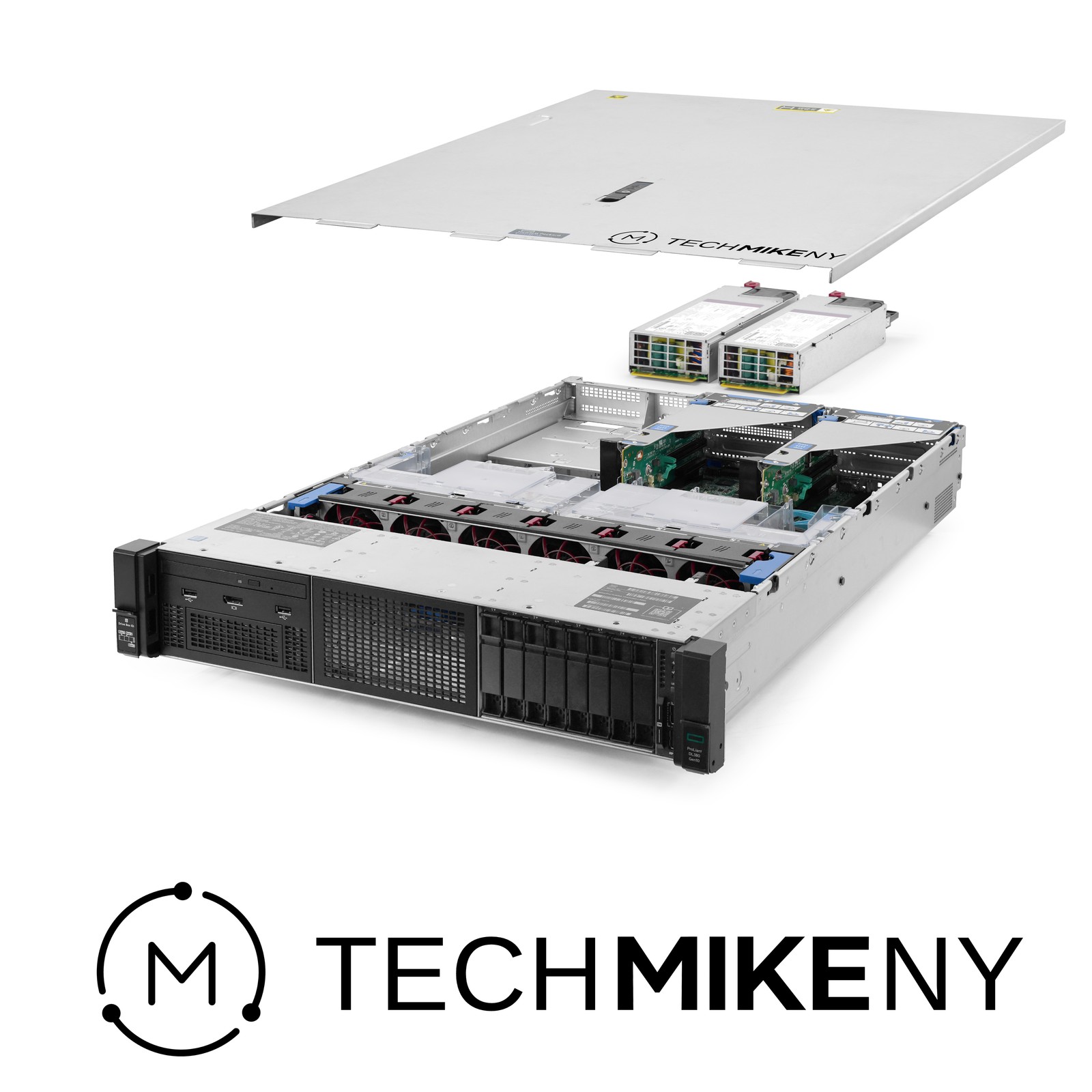 HPE ProLiant DL385 G10 SFF AMD Server 2.10Ghz 32-Core 1.0TB RAM + 7.0TB Storage
