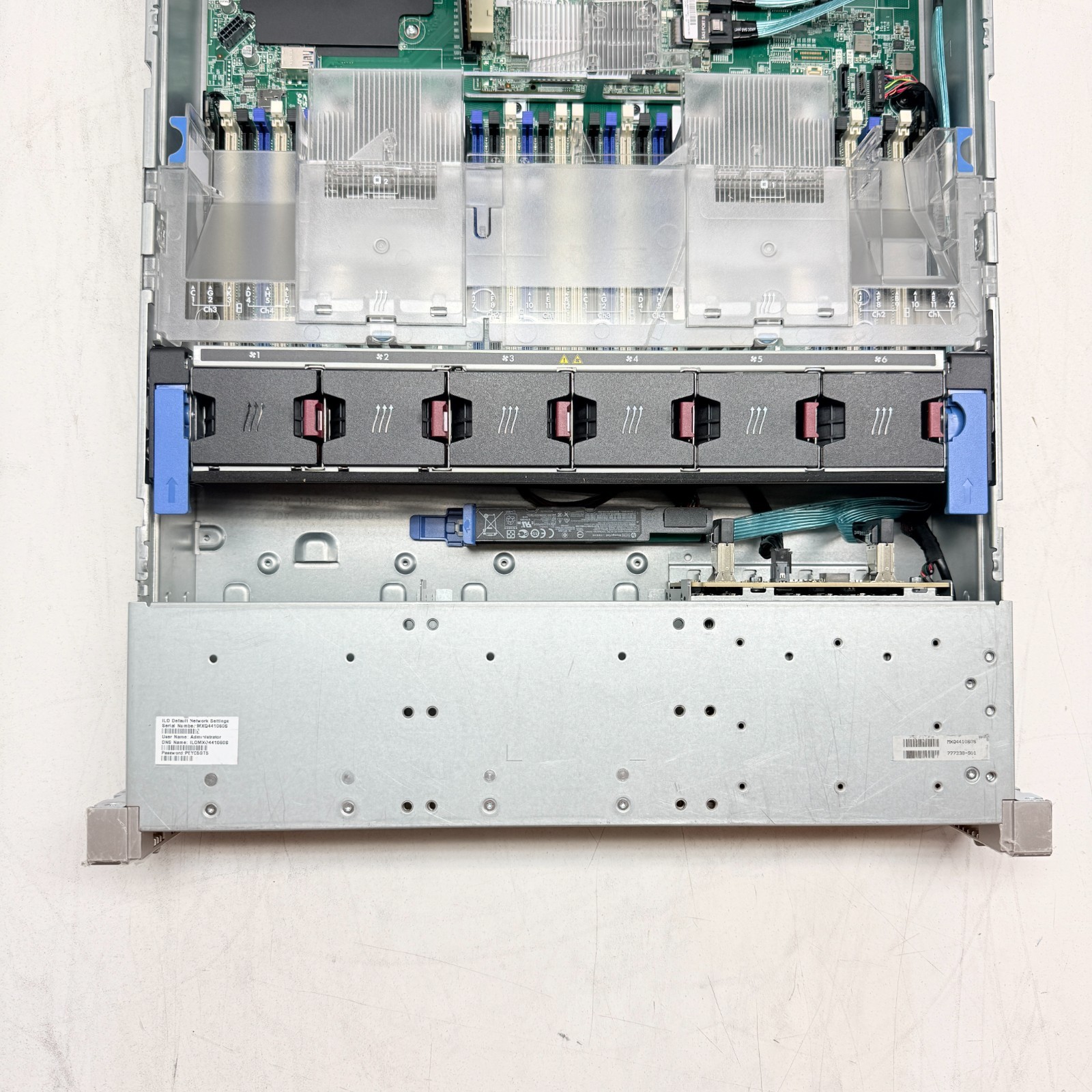 HP ProLiant DL380 Gen9 Barebone Server No RAM w/(8) 300GB HDDs and Power Cable
