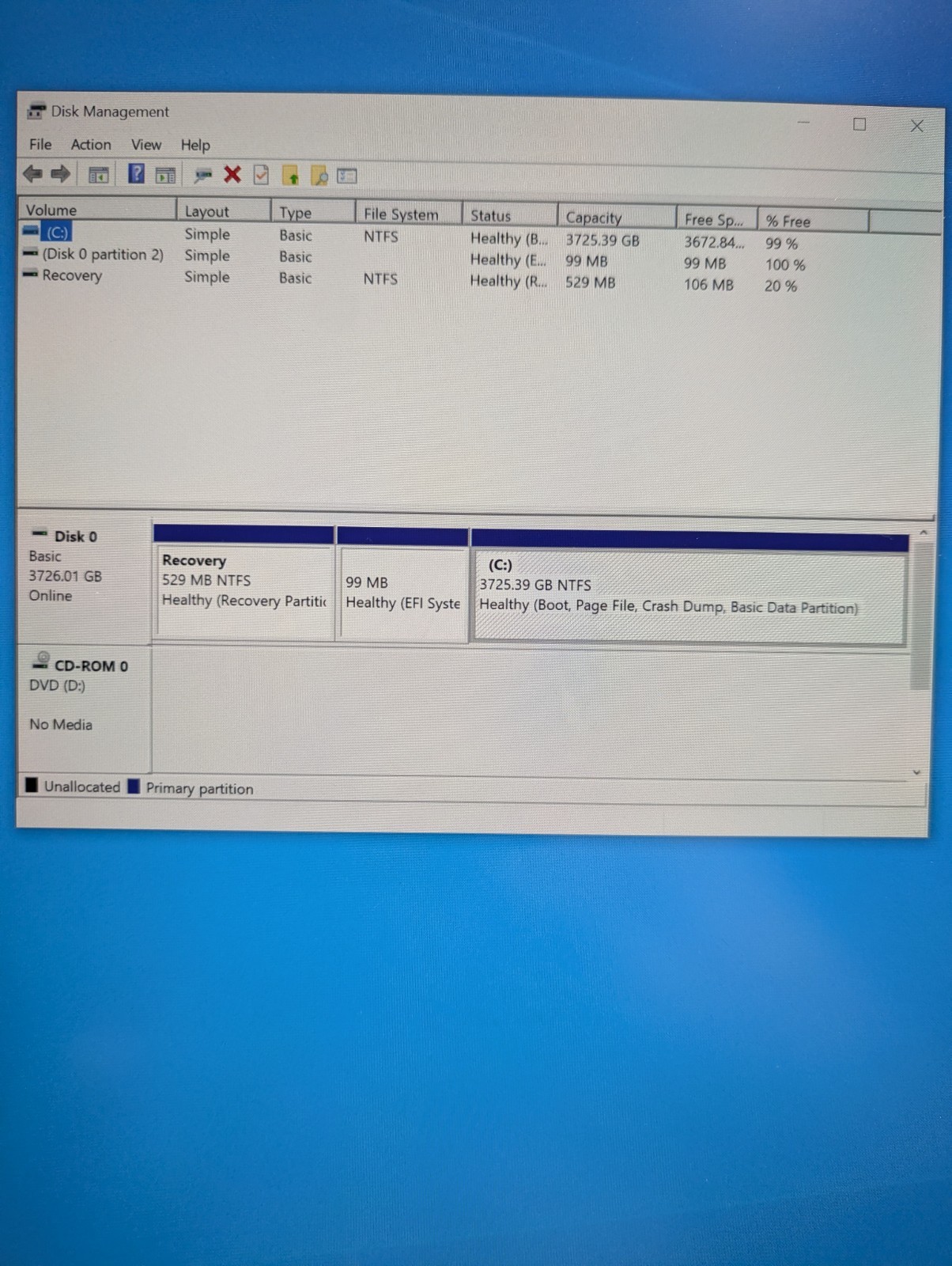 Stealth SR-2501 2U Rackmount Server Intel I7-10700 64GB Ram 4TB HDD Win10PRO