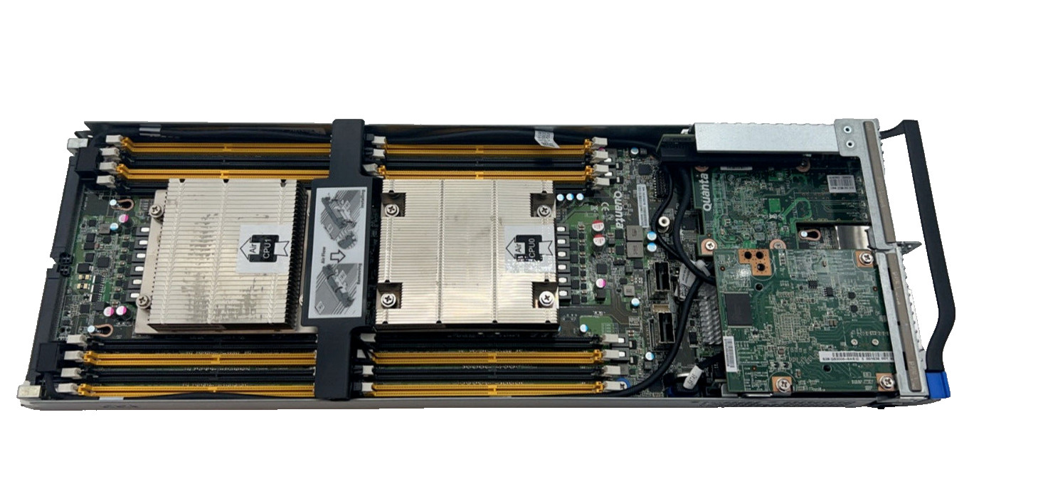 T41S-2U QuantaPlex Node Motherboard for 24 Bay SFF Server W/ Heatsinks 10GB SFP