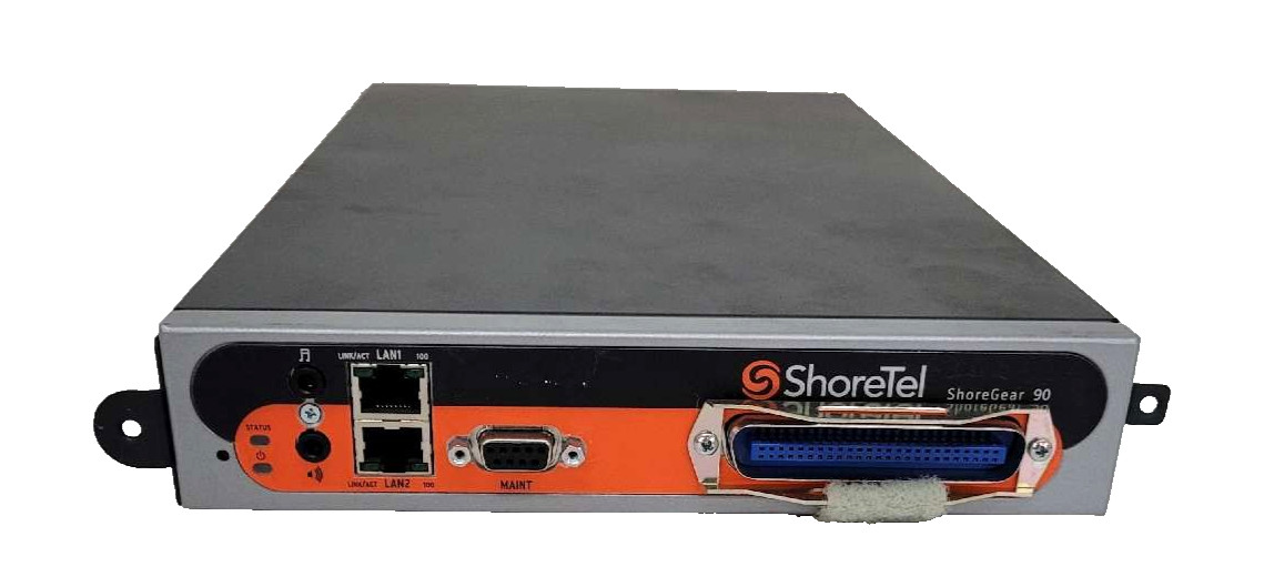 ShoreTel ShoreGear SH-90 IP PBX Switch 2x LAN P/N: 600-1042-21 Rackmount Server