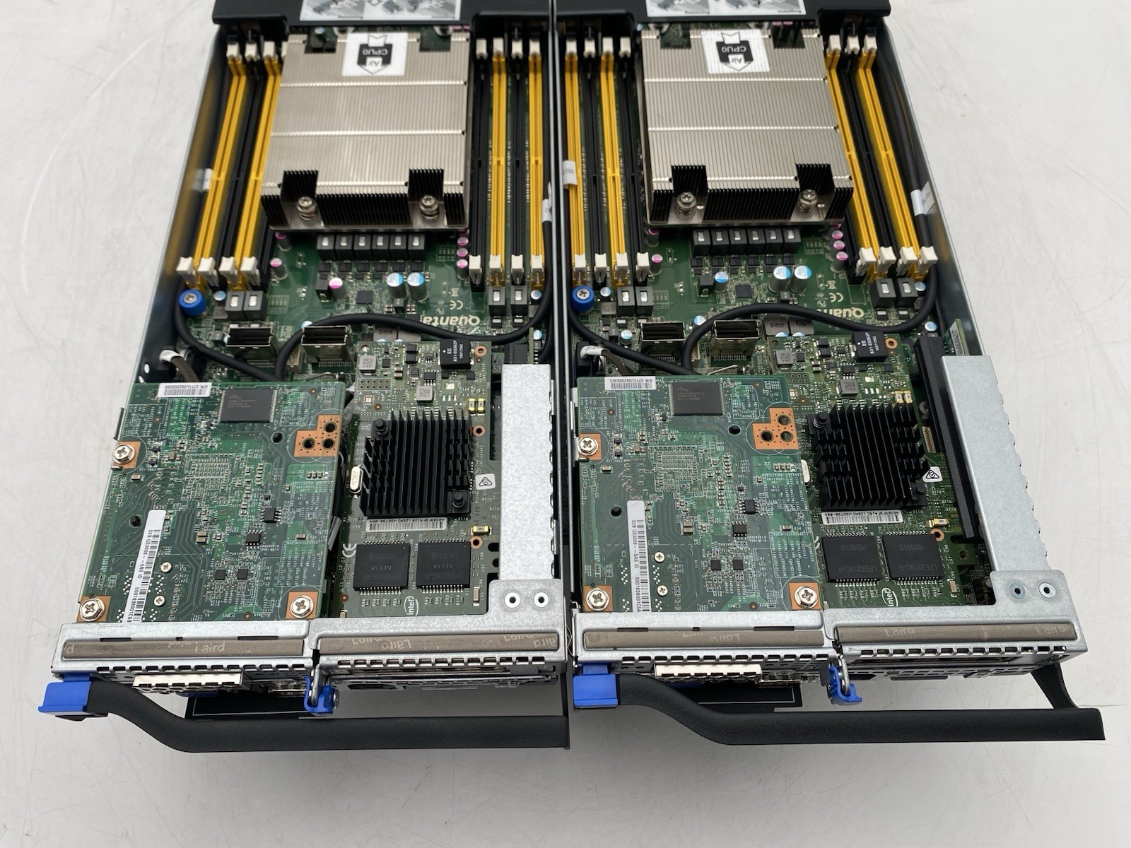 Lot of 2 Quanta T41S-2U Server Node w/ Intel Xeon E5-2603V3
