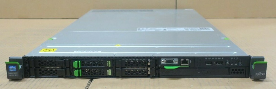 Fujitsu Primergy RX200 S7 2x 6C E5-2640 2.5GHz 32GB Ram 4x 2.5″ Bay 1U Server