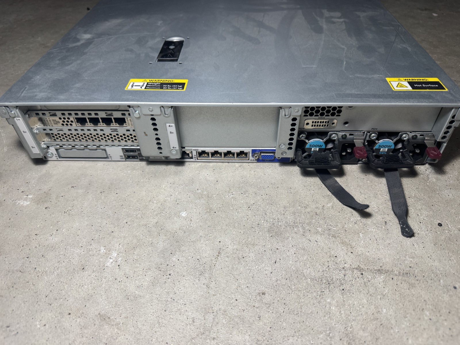 HPE ProLiant DL360 Gen9 E5-2609 v4 32GB RAM No HDD 2x500W PSU