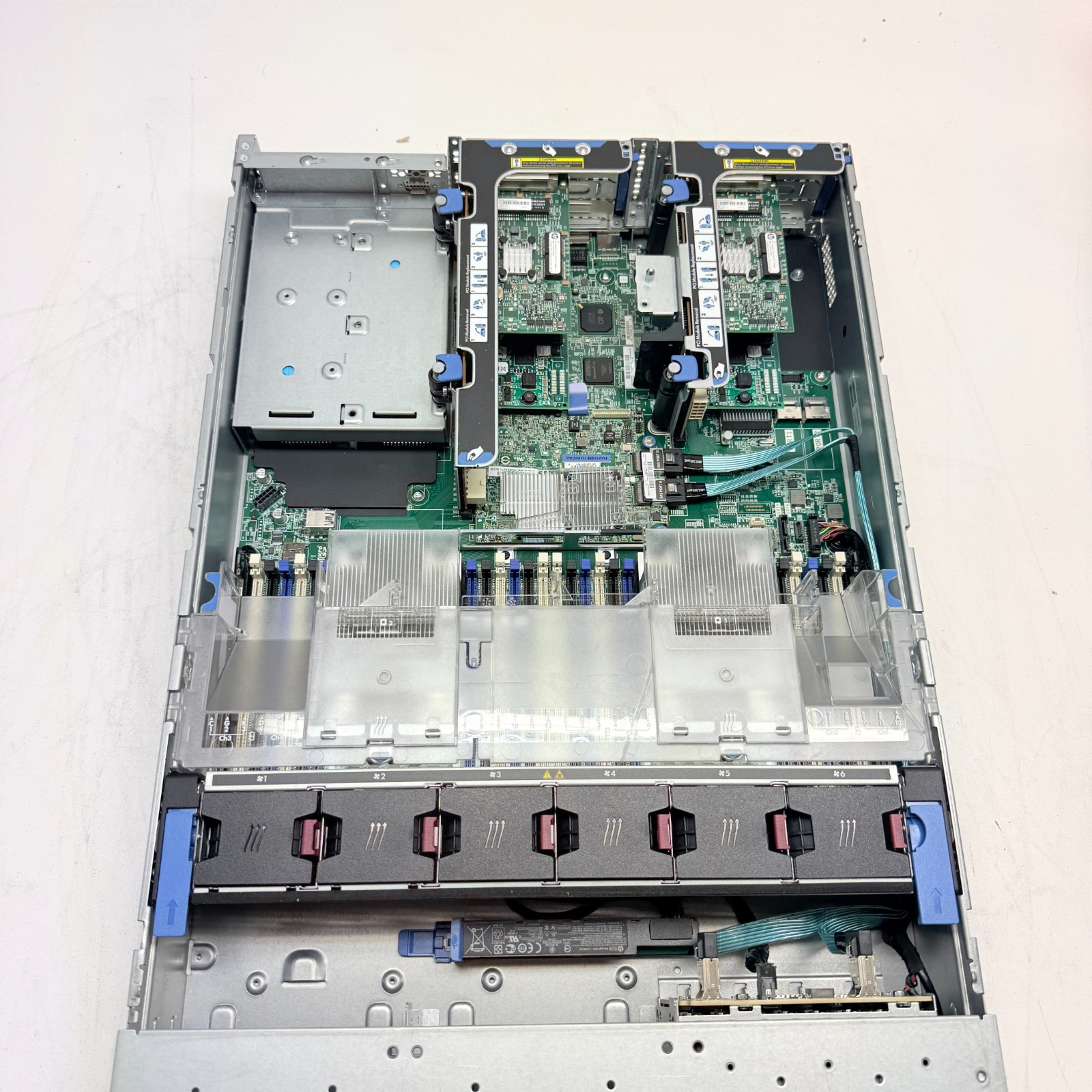 HP ProLiant DL380 Gen9 Barebone Server No RAM w/(8) 300GB HDDs and Power Cable
