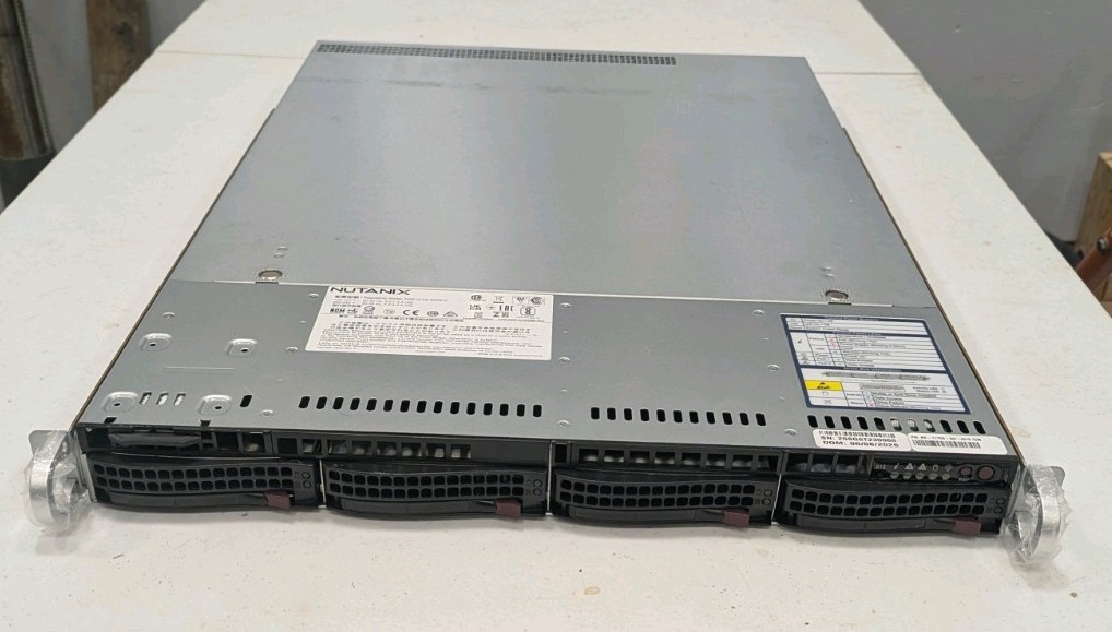 Nutanix NX-1175S-G9-4510-CM Supermicro X13SEW-TF-NI22 Xeon silver 4510, no RAM
