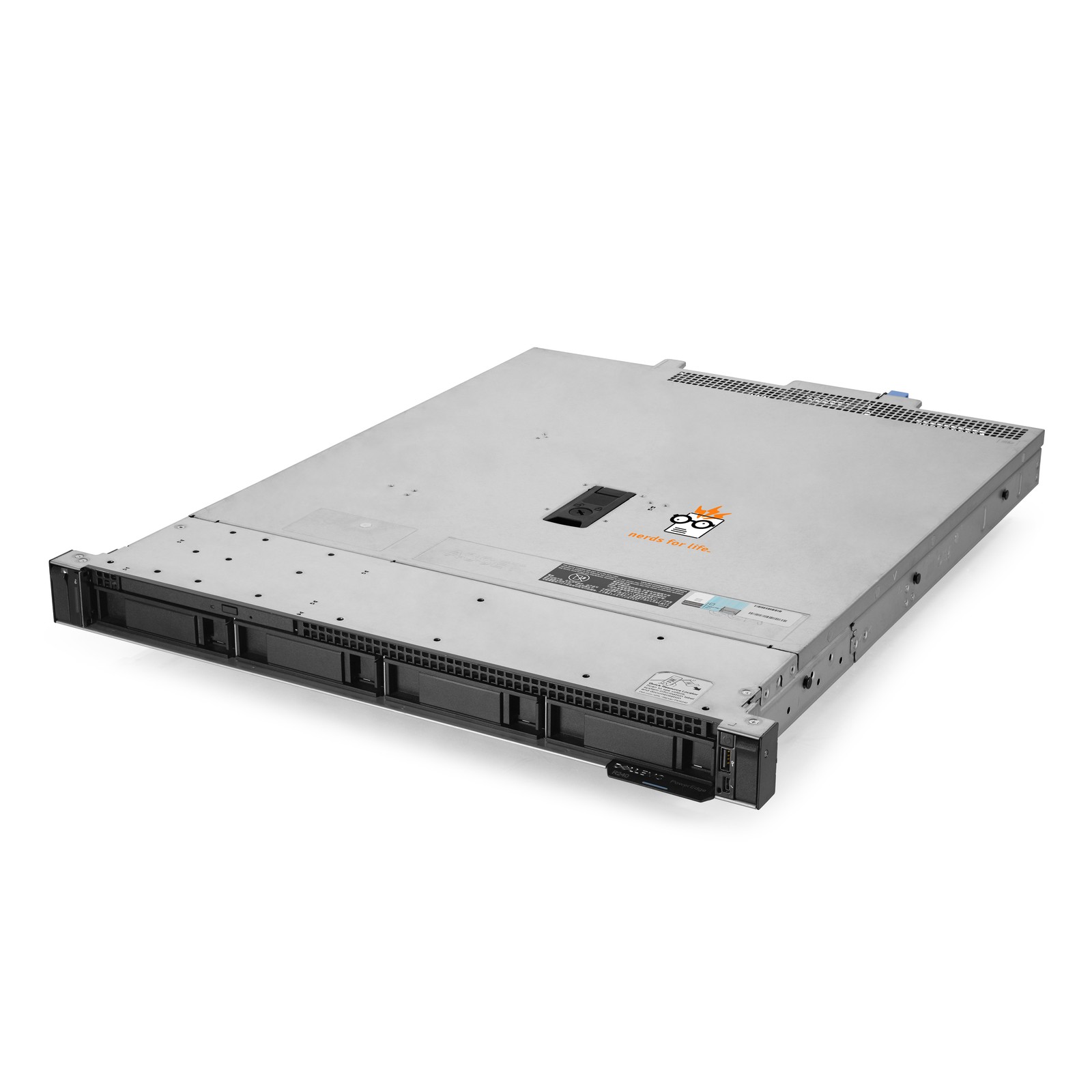 Dell PowerEdge R240 4B LFF Server 3.80Ghz 6-Core 64GB RAM + 72TB HDDs Rails
