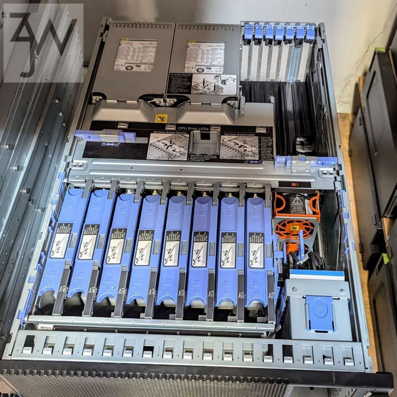 IBM System X3850 X5 4U Barebone Server 4x CPU Sockets LGA 1567 2x 1975watt PSUs