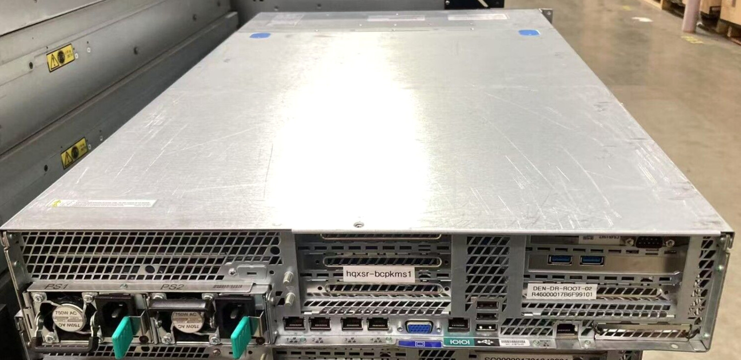 R2208WT2YS Intel 2U Server Barebone System Chassis w/ 2x 750W PSU and Fans