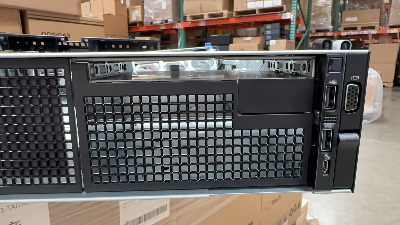 DELL EMC POWEREDGE SERVER R740 8 Bay CHASSIS W/ SHROUD Fan Enclosure PY90Y 4R45W