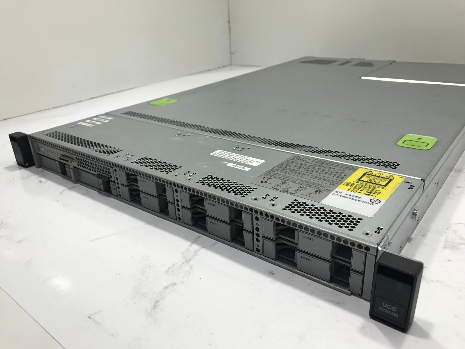 Cisco UCS C220 M3 Dual Xeon E5-2660 2.2Ghz 8-Core, 128GB MEM Rack Server