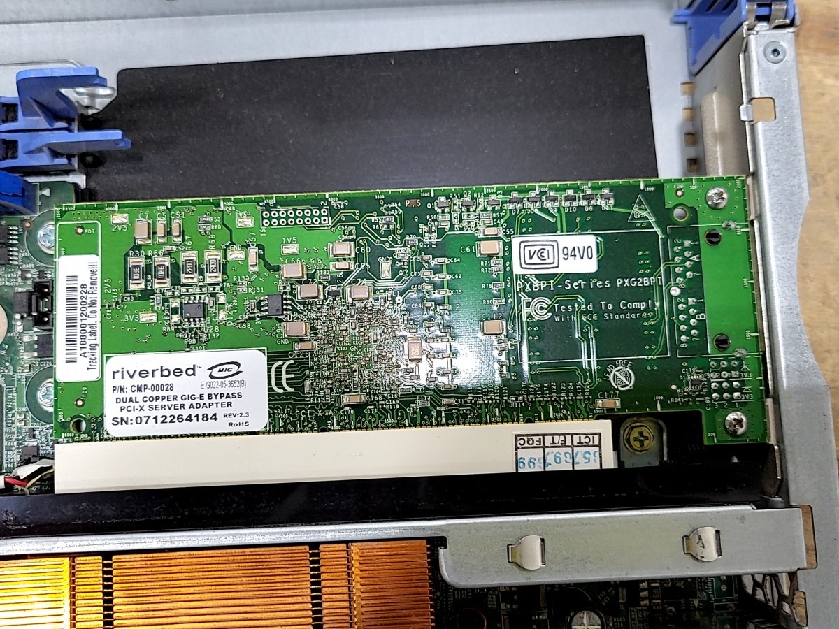 DELL RIVERBED Steelhead 520/1020/1520 SVP CMC Server PENTIUM D 2GB SEE NOTES