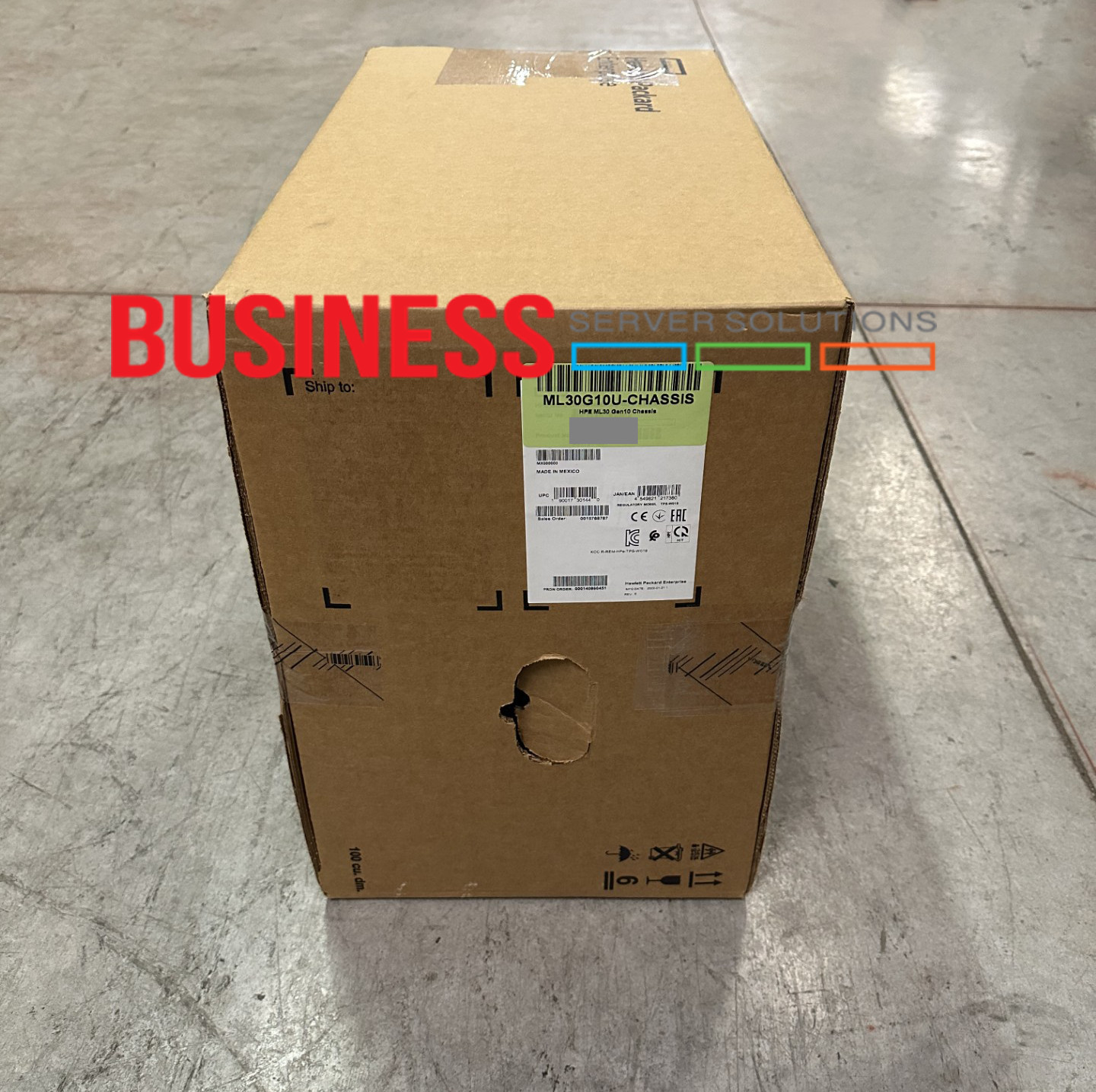 HPE ML30 Gen10 Chassis ML30G10