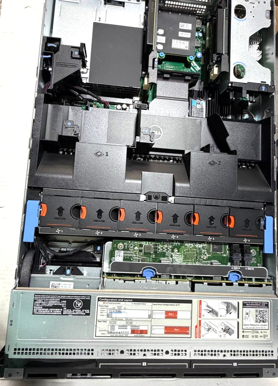 Dell PowerEdge R730 2X Xeon E5-2630 V4 2.2GHz, 192GB Ram, No HDD/ No OS