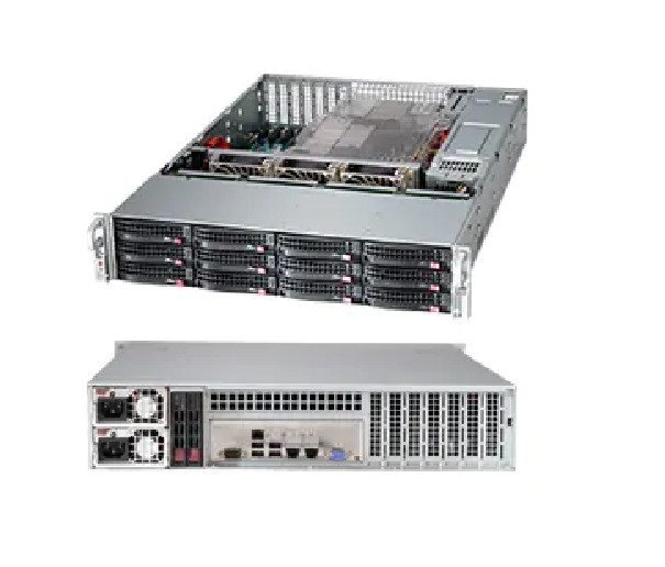 SuperMicro CSE-826BE26-R1K28LPB 2U Redundant 1280W Chassis
