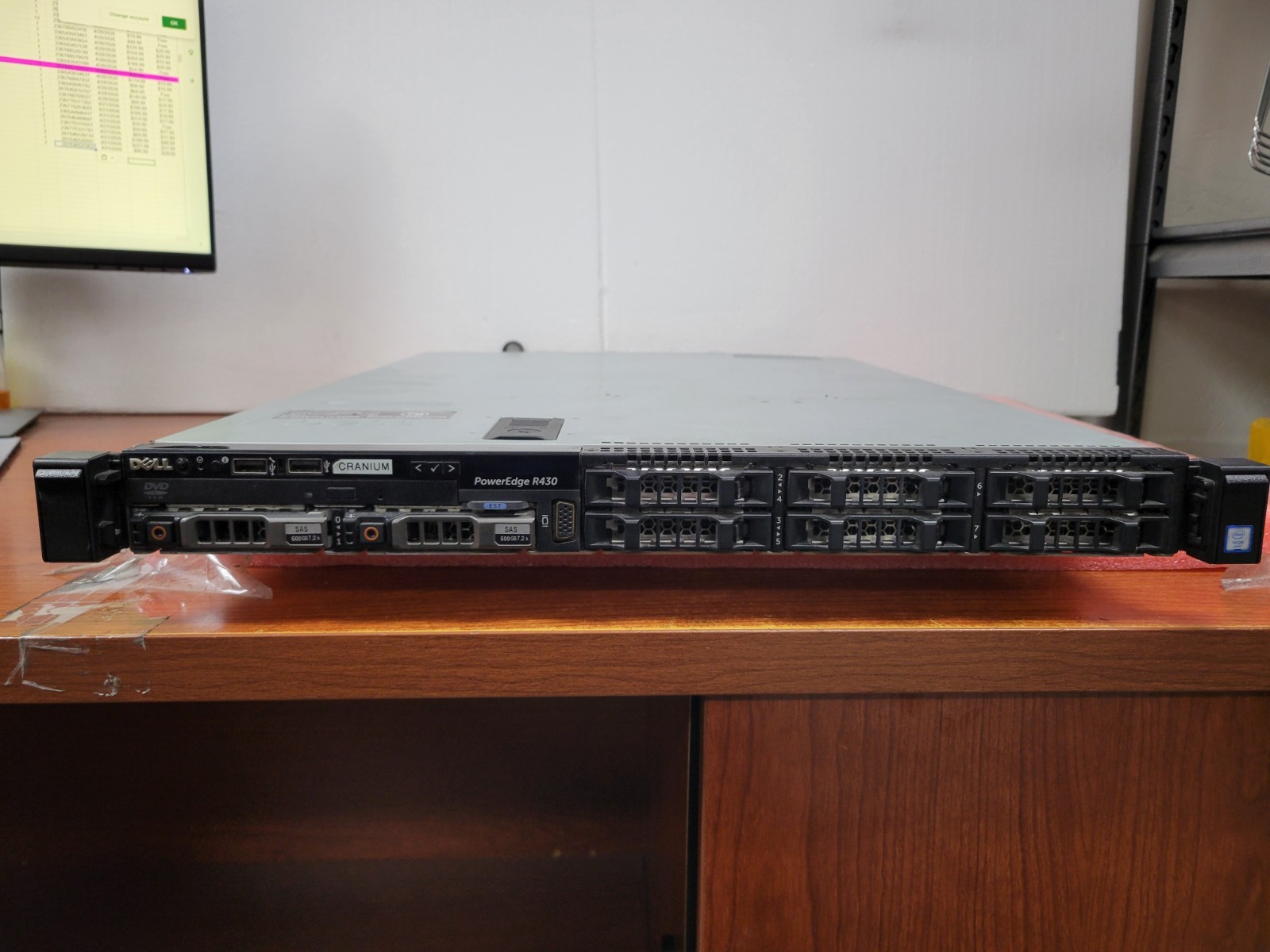 Dell Poweredge R430 Single Xeon E5-2623v3 3.0GHz 16GB RAM *No OS/HDD* | C733DS