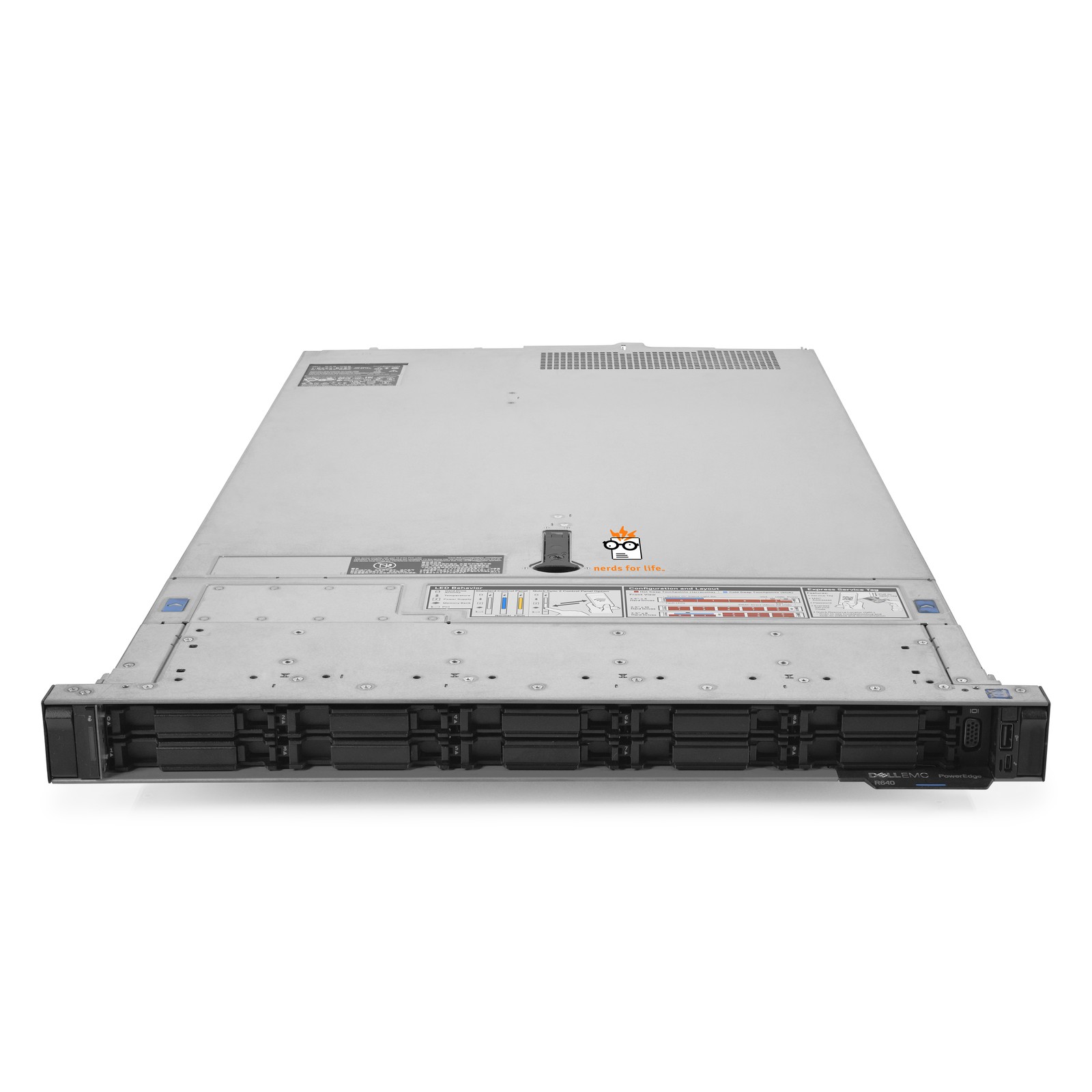 Dell PowerEdge R640 10-Bay QS SFF Server 2.20Ghz 36-Core 128GB RAM + 18TB HDDs