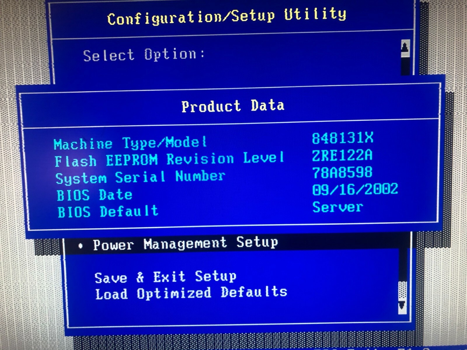 IBM eServer 8481 31x Celeron 1300Mhz