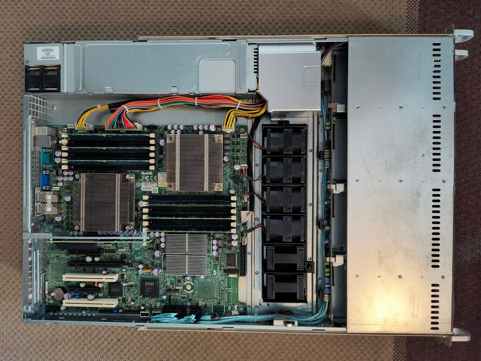 Supermicro X8DTI-F Server 24GB RAM No CPU No HDD