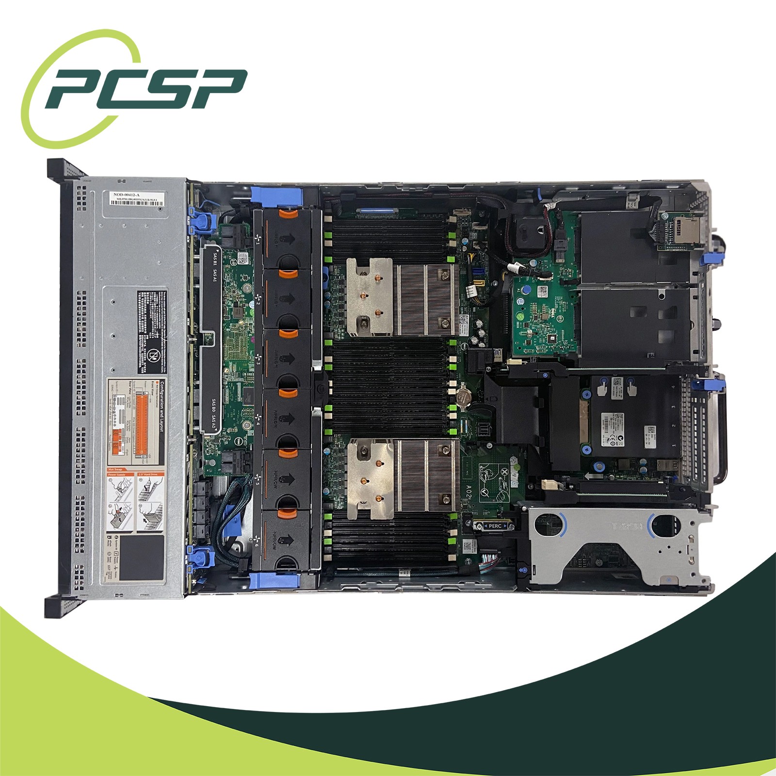 Dell PowerEdge R730xd 24B SFF 2x E5-2683v4 64GB DDR4 1x H740P 6x 1TB SATA HDD