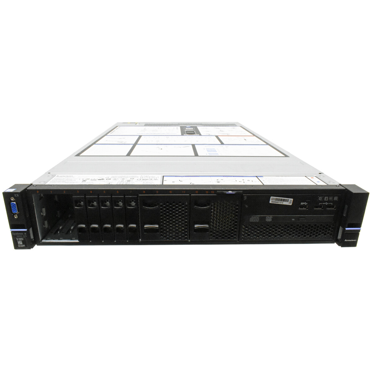 Lenovo System x3650 M5 Server Xeon E5-2637 V3 CPU 32GB PC4 8x SFF 2.5 M5210 12G