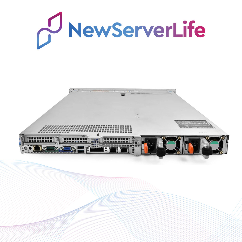 DELL R640 8SFF Server 2x Gold 6136 3.0GHz =24 Cores 128GB H730p 4xRJ45